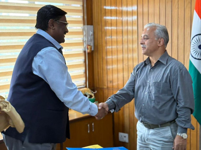 ECL officer meets Additional chief Secretary, Forest, WB